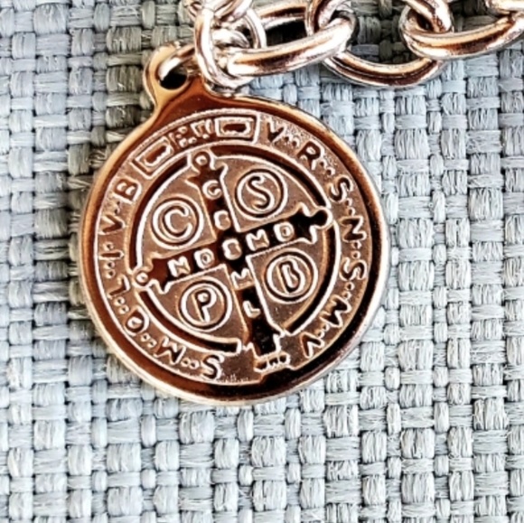 New Unique Spiritual Charm Silver Bracelet. - Picture 11 of 12